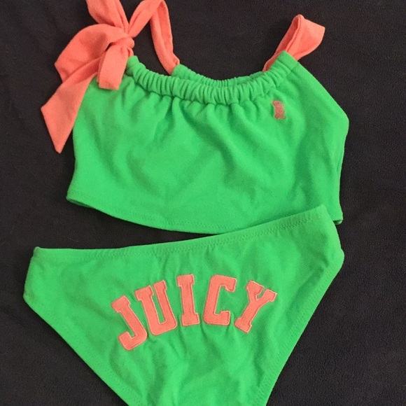 Juicy Couture Adorable Girls Bikinii - Picture 2 of 5